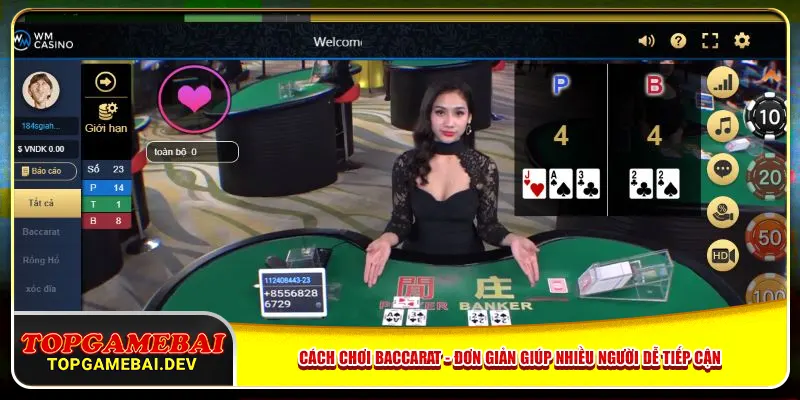 Cách chơi baccarat - đơn giản giúp nhiều người dễ tiếp cận Cách chơi baccarat - đơn giản giúp nhiều người dễ tiếp cận