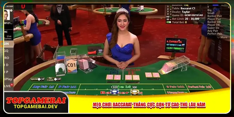 Mẹo chơi baccarat thắng cực gọn từ cao thủ lâu năm Mẹo chơi baccarat thắng cực gọn từ cao thủ lâu năm